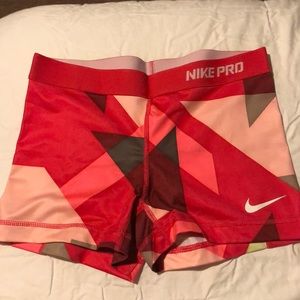 Nike Pro compression dri fit shorts
